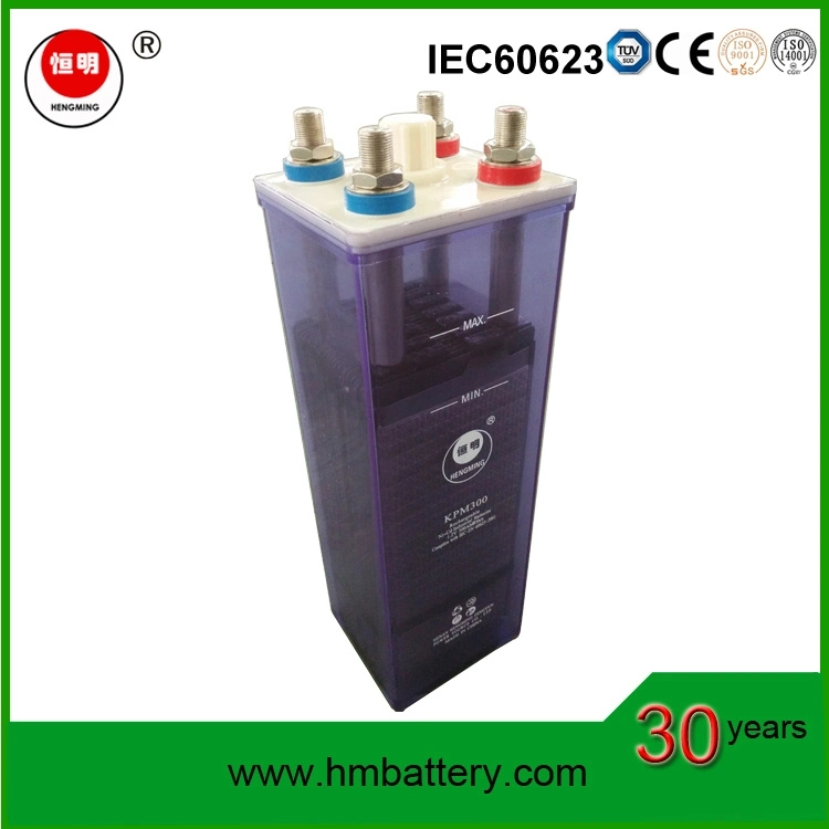 Nickel Cadmium Ni-CD Industrial Rechargeable Battery 110V 220V 300ah Deep Cycle NiCd for UPS Power Plant