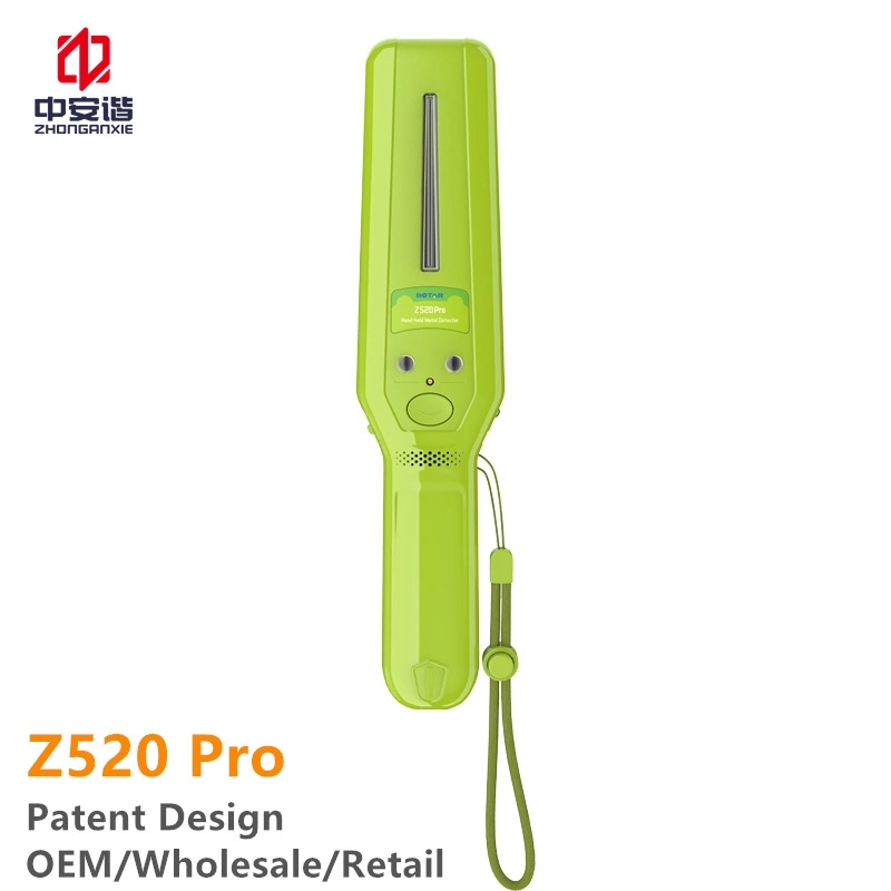 Patent Design Fancy Handheld Metalldetektor Z520 pro hohe Empfindlichkeit