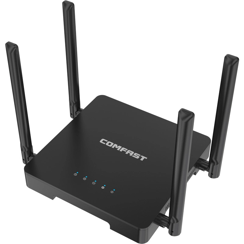 AC1200 Dual Band Smart WiFi Router 300Mbps 2.4GHz+ 867 Mbps 5GHz Comfast Gigabit WiFi Router