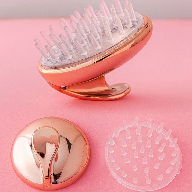 Hot Selling Hair Brush Manual Silicone Hair Scalp Massager Shampoo Brush for Hair Growth