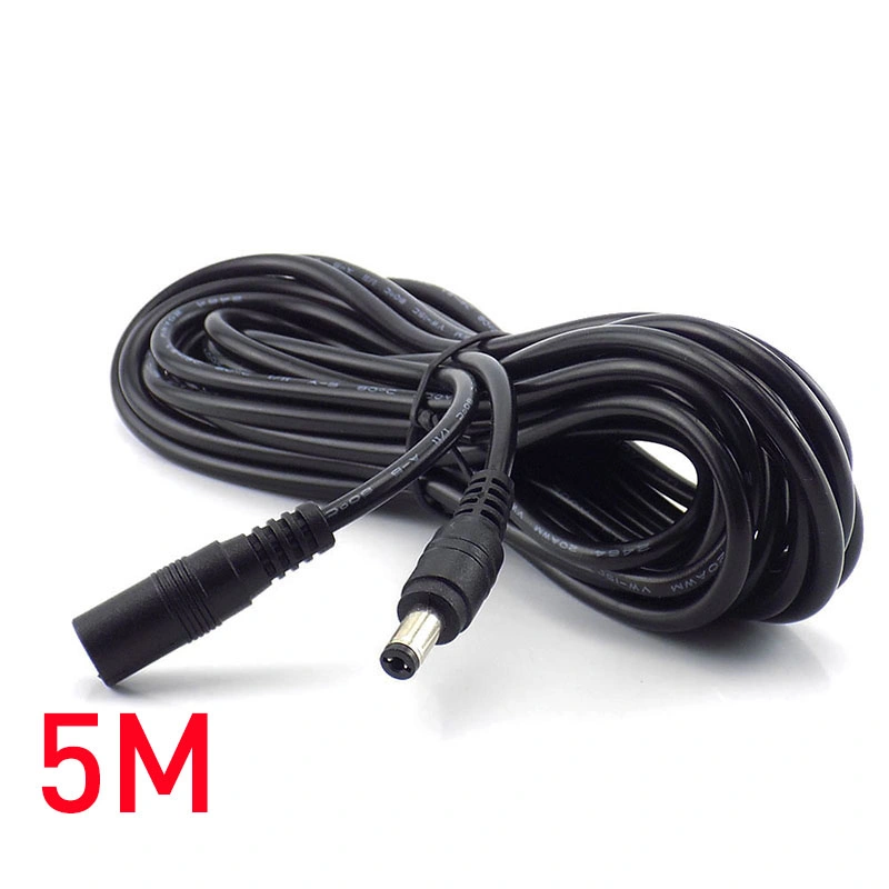 12V DC Power Extension Cable Male to Female Plug 2.1X 5.5mm LED Strip Light