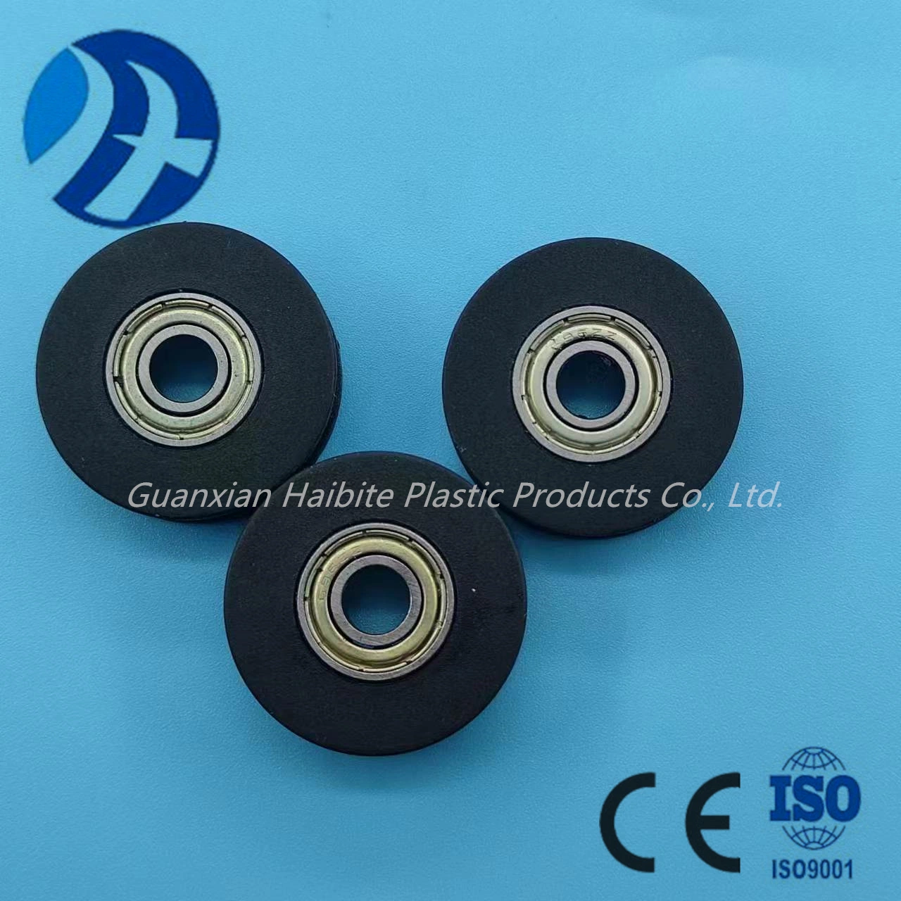 Hot Selling Low Price Deep Groove Ball Bearing Roller Size 6*28*8*20mm Plastic Pulley Wheel