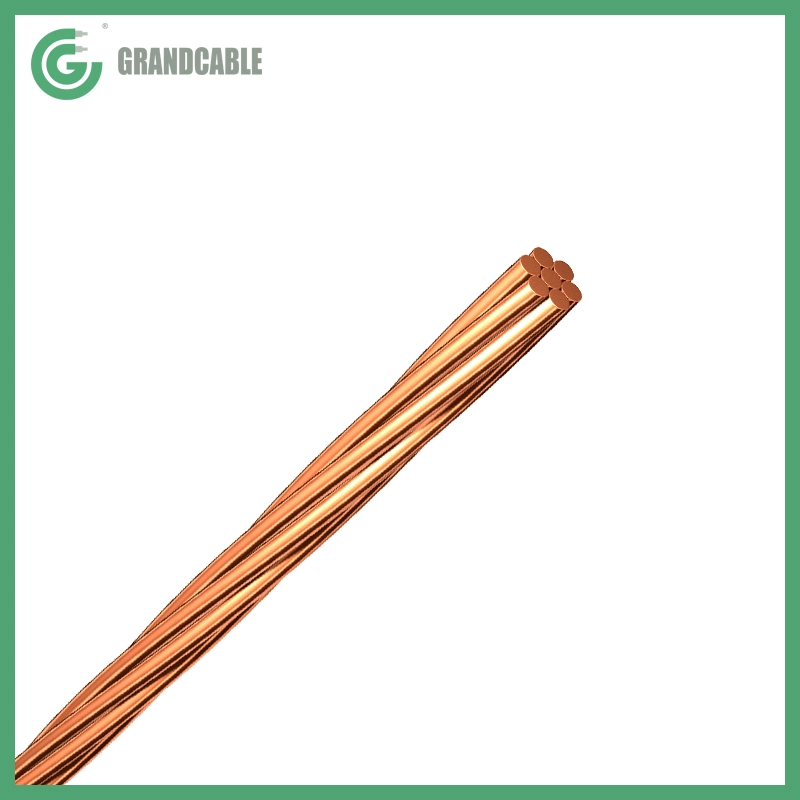 Annealed Bare Copper Conductor 95mm2 for Earthing and Lightning Protection System