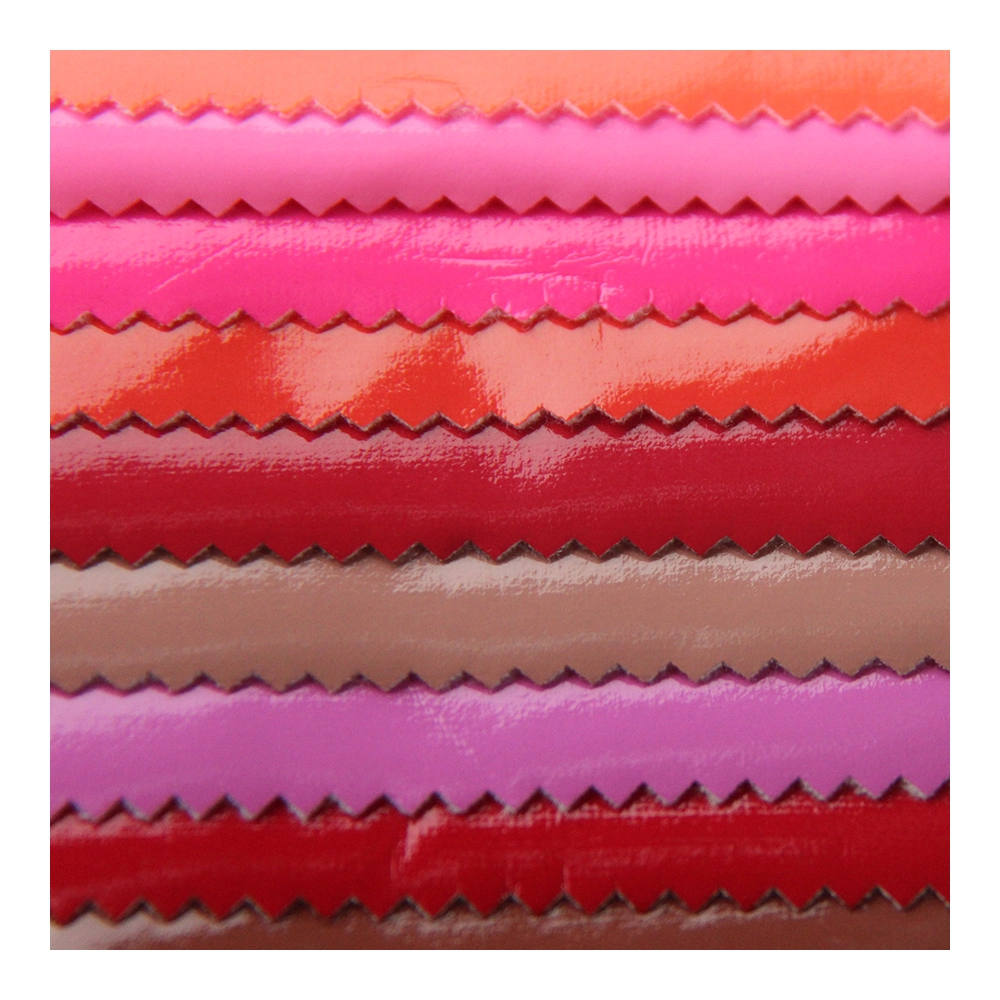 Блестящие цветные лаки мягкий верх из синтетической кожи PU одежды Одежда из натуральной кожи материал