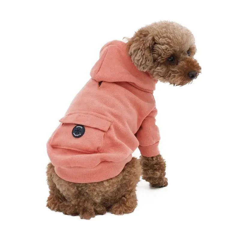 Factory Wholesale Customized Cute Dog Clothes Spring Fall Fashion Pet Clothing Decoration Accessories