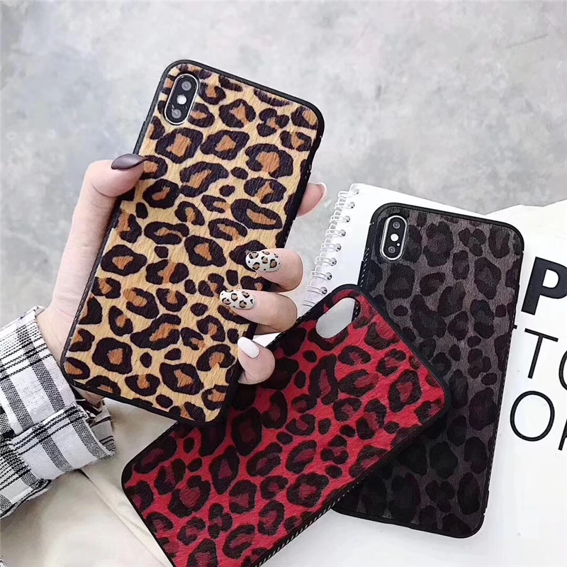 Beliebte Leopard Print Phone Case mit Mode-Design-Muster