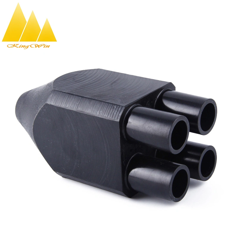 HDPE Polyethylene Fitting PE Geothermal Exchanger Pipe Fittings Double U Head Connector Fittings