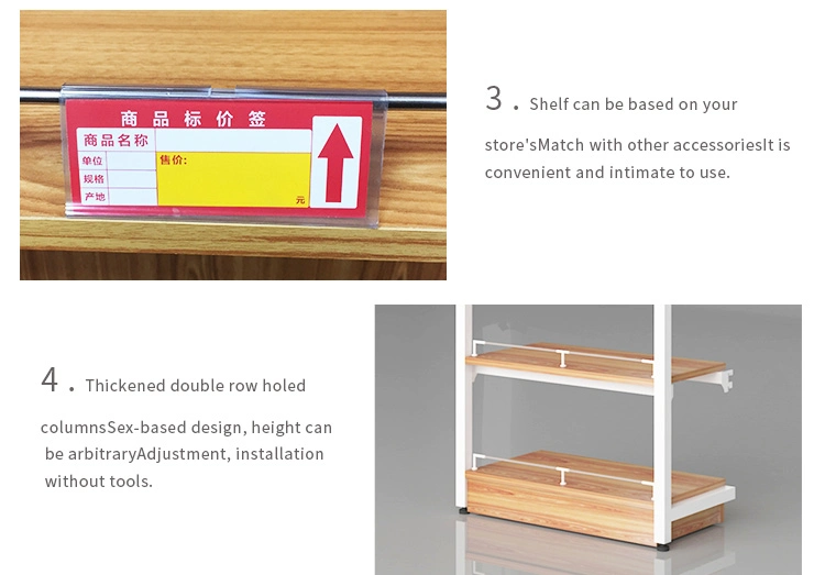 Dragonshelf Manufacturer Wood Shelf Department Store Display Racks Shelving