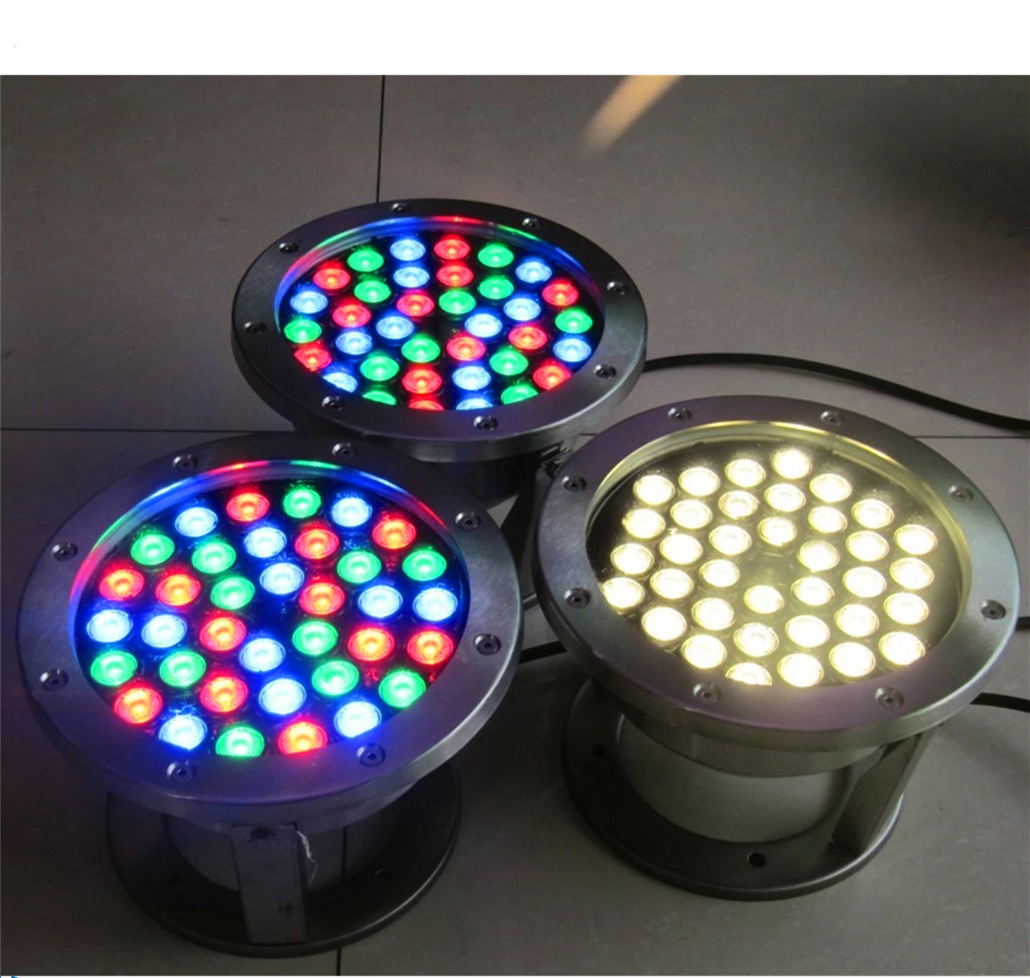 Yaye 18 Best Sell 9W/12W/18W/36W RGB/LED PAR56/ LED Unterwasserbeleuchtung/ 36W LED-Leuchtmittel für Wasserspiele/36W RGB LED-Poolbeleuchtung/LED-Schwimmlicht MIT IP68/AC/DC12/