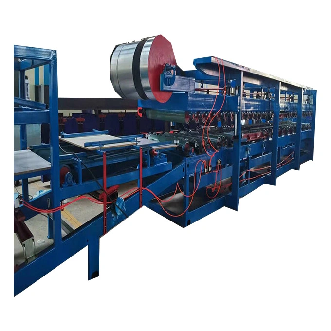 Hot Sale Automatic Compound Wall EPS and Rockwool Sandwich Panel Roll Forming Machine Production Line