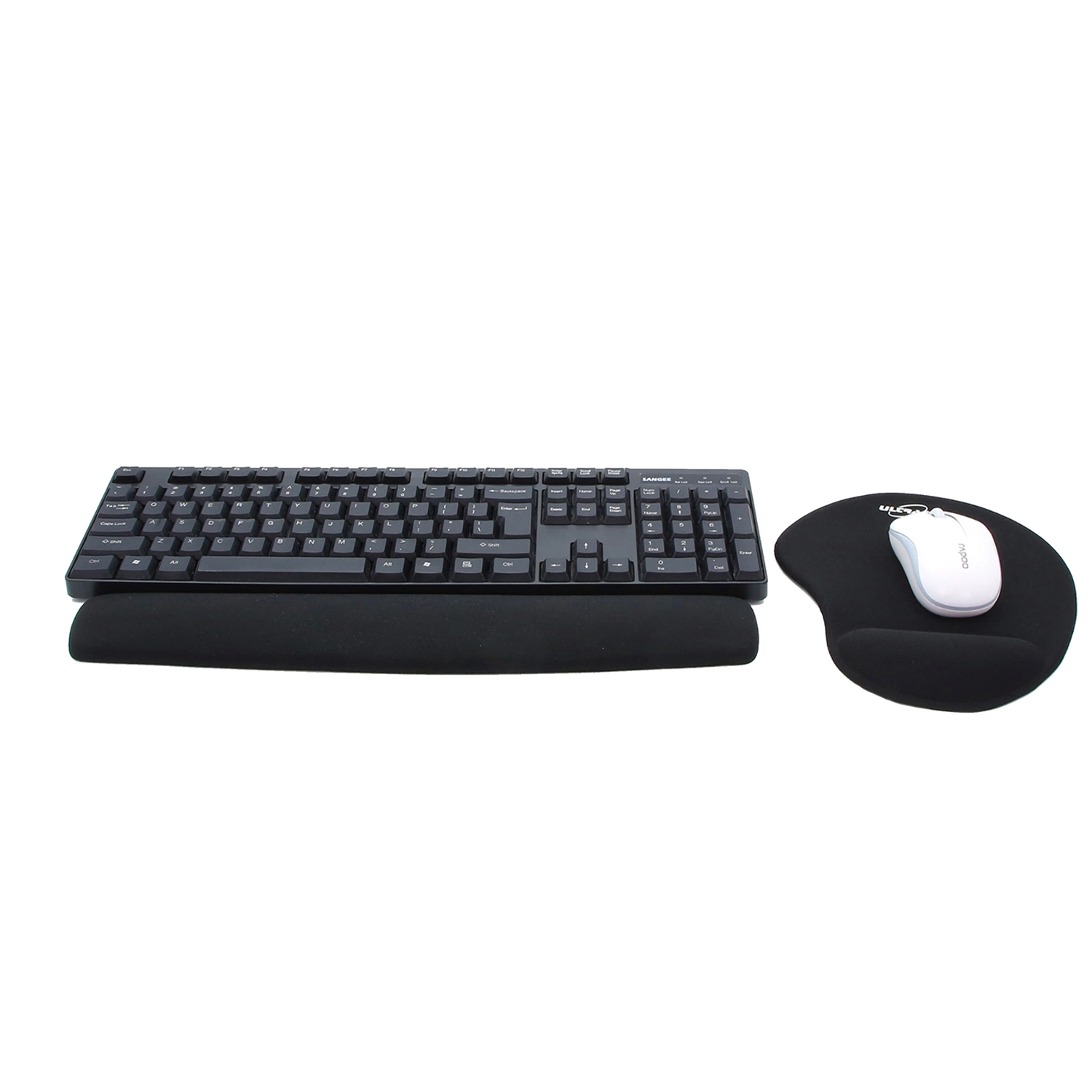Custom Wrist Rest for Computer Keyboard Support Memory Foam Set Mouse Pad