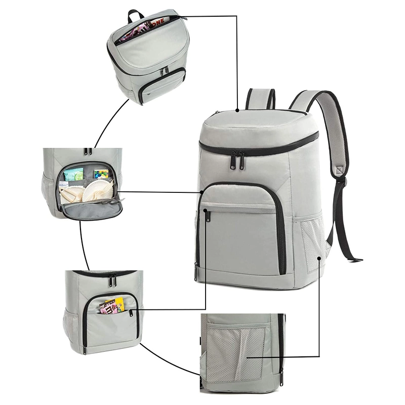 High quality/High cost performance  Customized Beer Can Cooler Backpack Leakproof Picnic Cooler Bag