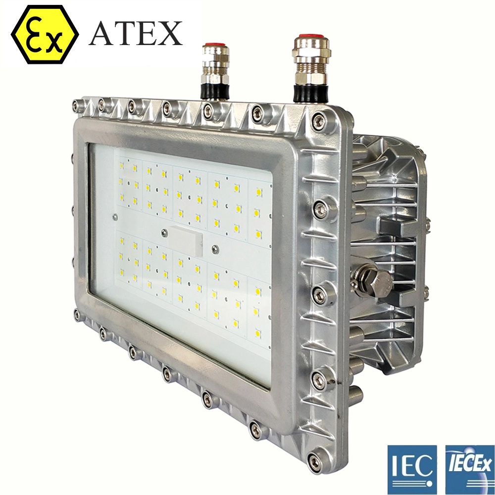 LED Explosive Proof Light for Oil Refineries Chemical Workshop Zone 1 with Atex Certification