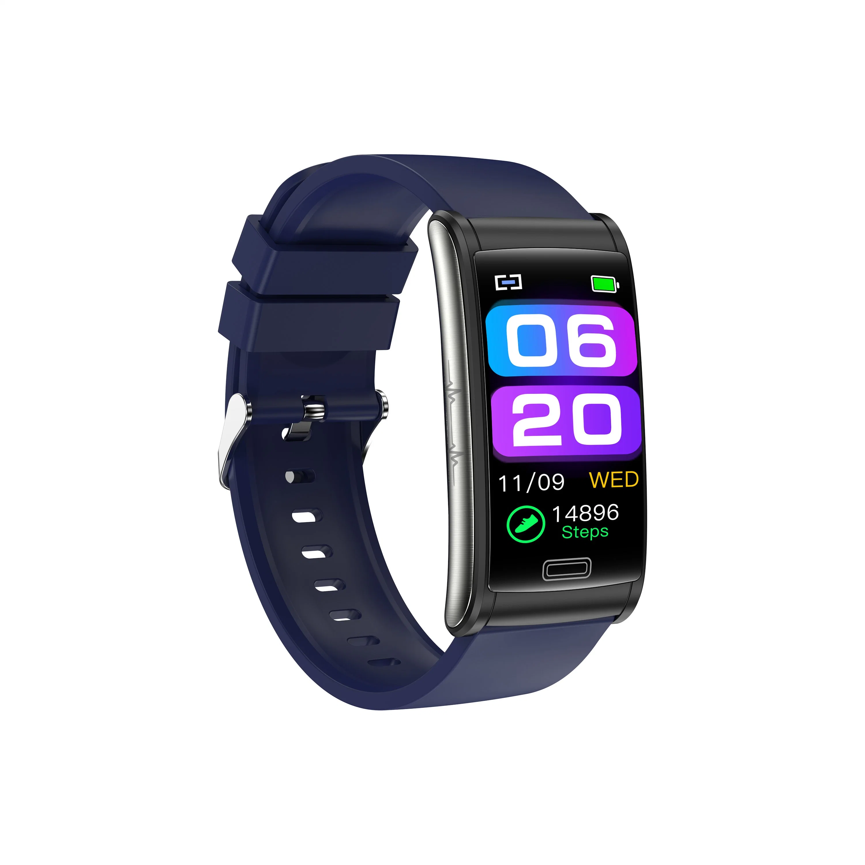 Smartwatch ECG Non-Invasive Blood Glucose Heart Rate Monitor Sports Watch