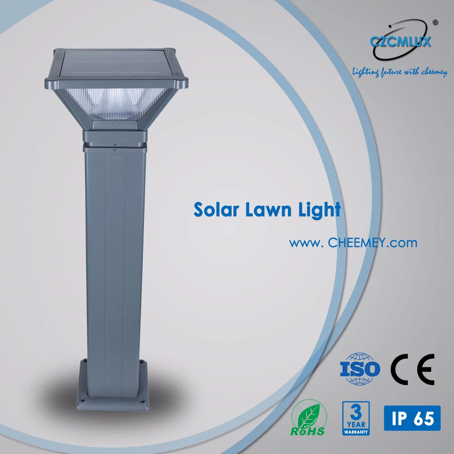 4W Epistar LED Outdoor Solar Lawn Light for Gardens