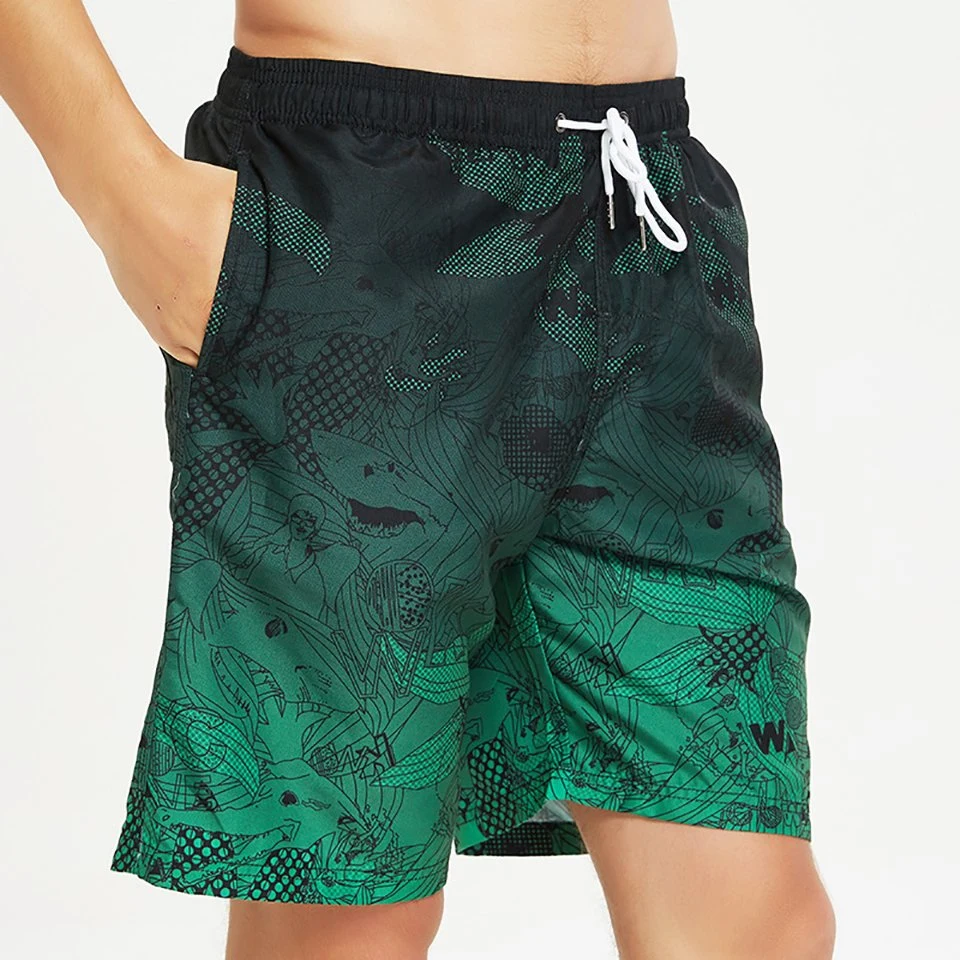 Hot Selling Wholesale/Supplier Custom Quick Dry Polyester 4 Way Stretch Mens Surf Beach Short