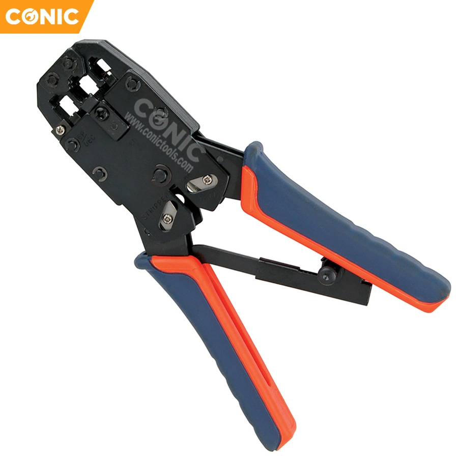 Adjustable Wire Stripper Spring Crimping Pliers for 1-3.2mm