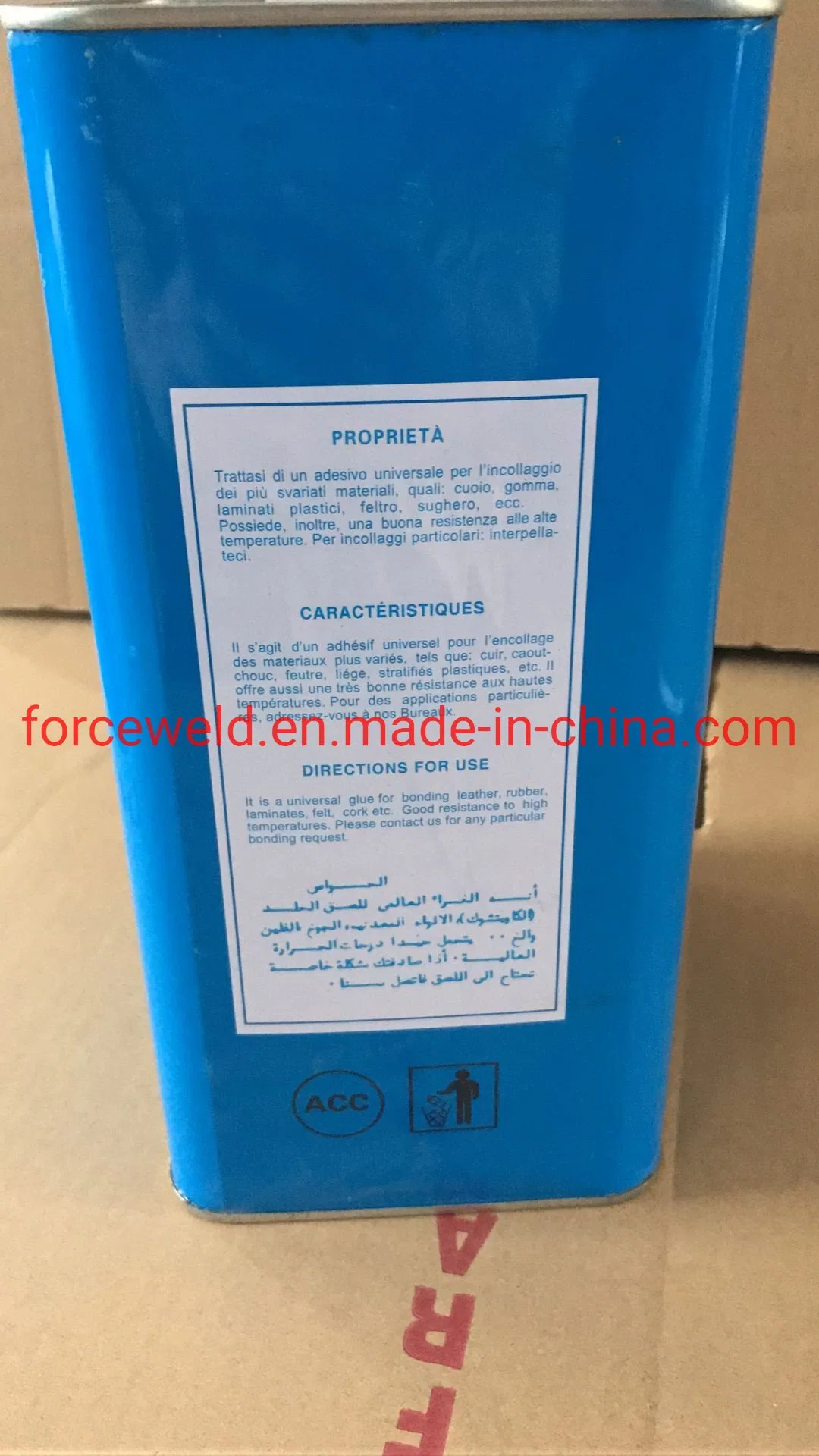 Contact Cement All-Purpose Adhesive Rubber Neoprene Glue High quality/High cost performance 250g 500g 4L Yement Market