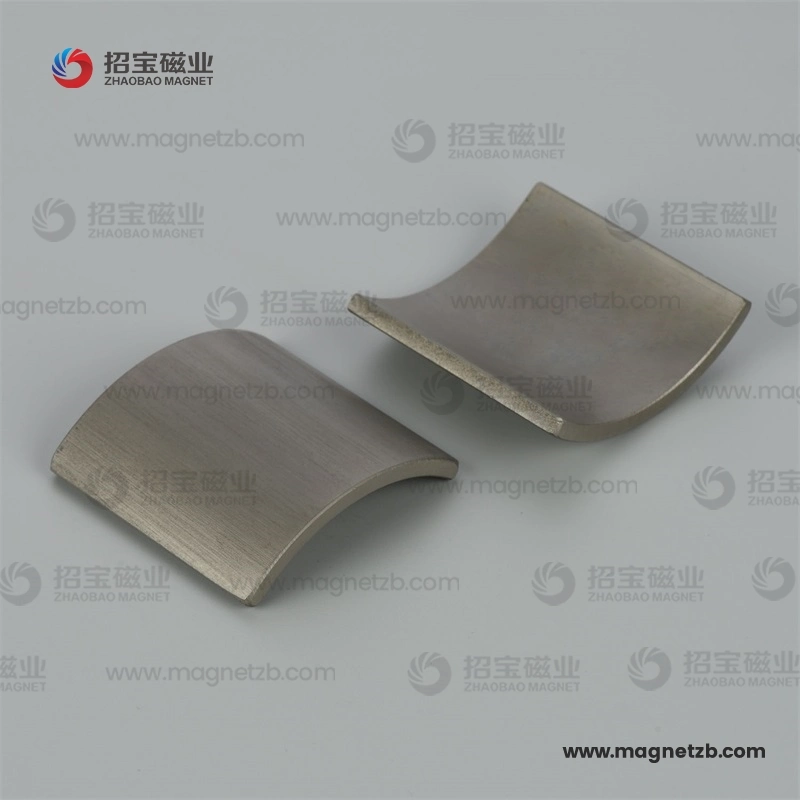 High quality/High cost performance  Strong Magnetic Material Rare Earth Permanent Customized Sintered Industry Neodimio Neodymium NdFeB Neo Arc Magnet for Compressor Motors (PMSM)