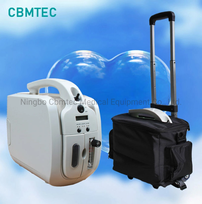 Medical Portable Oxygen Concentrator with 93% High Purity, Low Purity Alarm