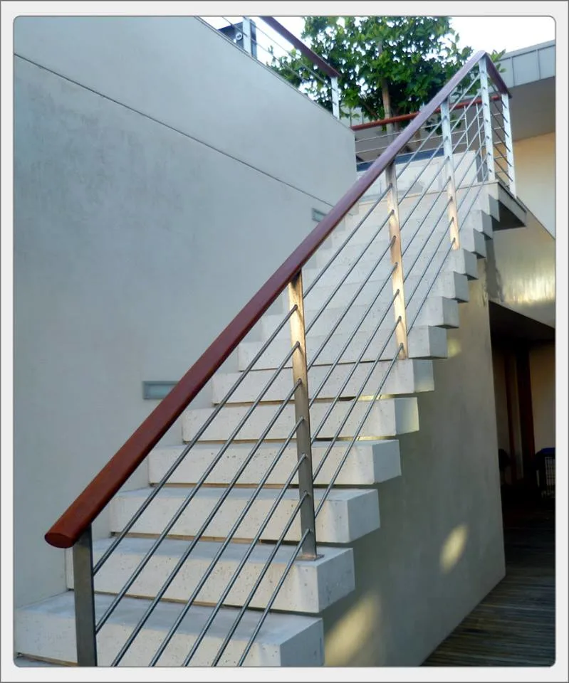 Stable Stainless Steel Rod Bar Railing for Balcony