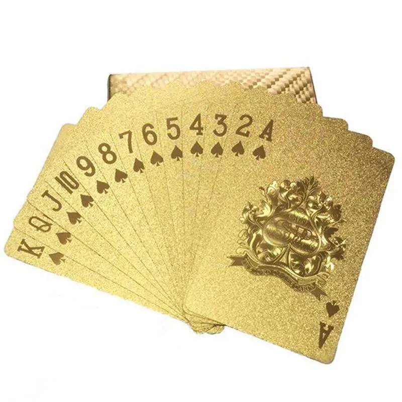 ورق طباعة الشعار المخصص ورق الطباعة الكويت البلاستيك الذهب السحر لعبة لعب بطاقات