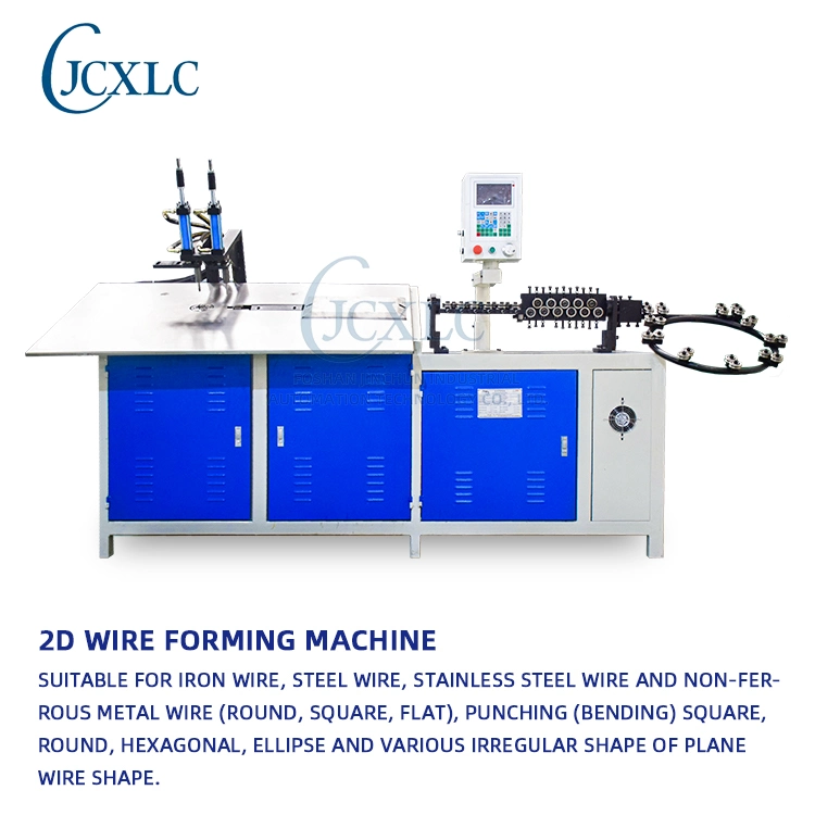 Machine automatique de cintrage de fil CNC en acier inoxydable 2 D personnalisée