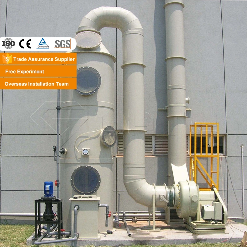 Gate 2000-2600m3/H Urea Production Line Air Scrubber Adsorption Washing Water Spray Tower