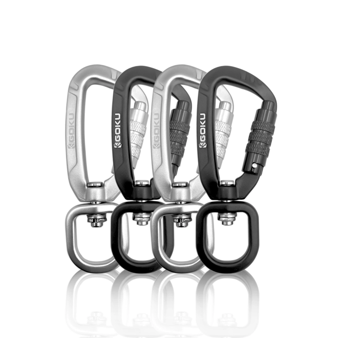 9cm Werbegeschenk Aluminium D Form Karabiner Clip Kletterkarabiner Für Schlüssel