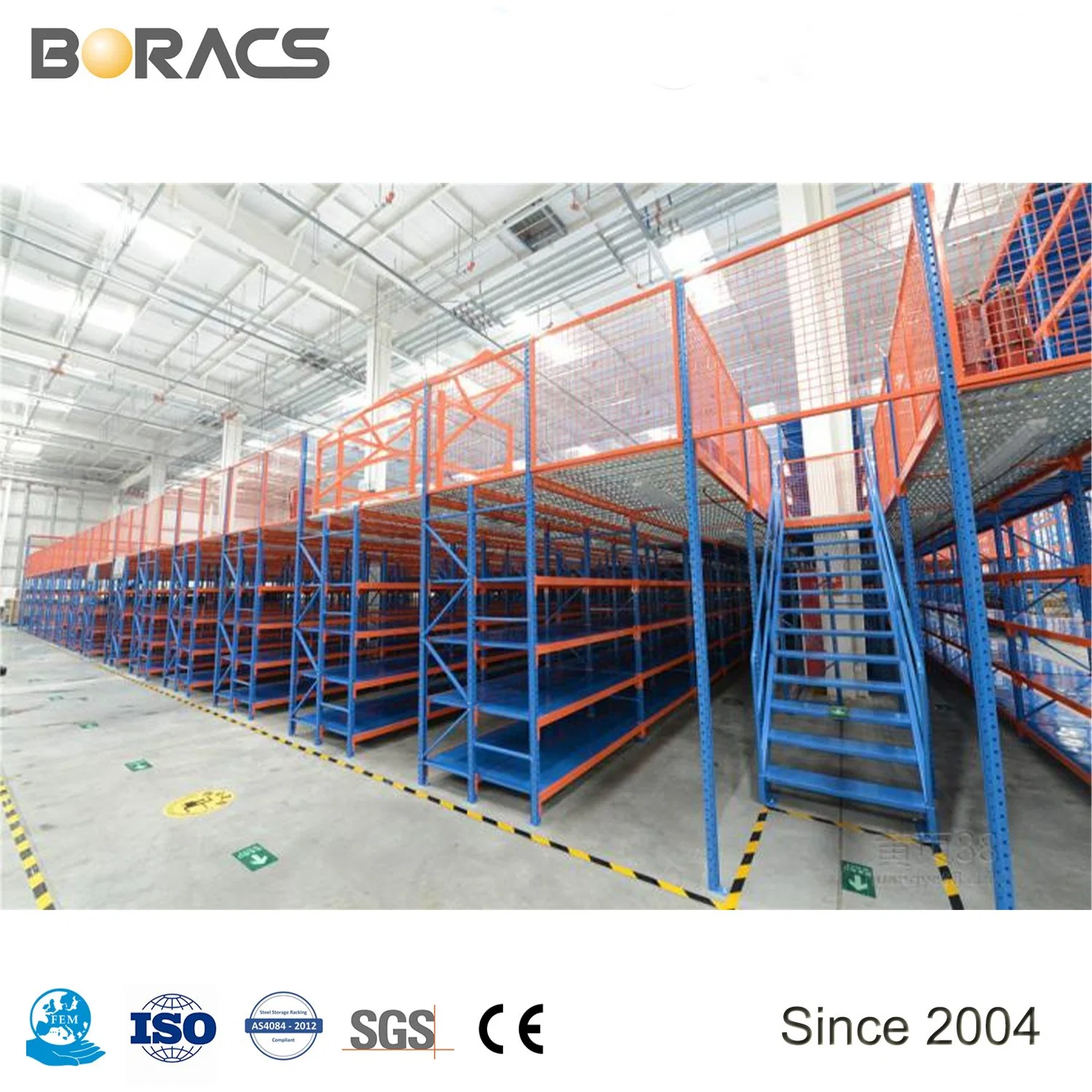 China Supplier From Warehouse Racking Designer Custom Strong Loading Capacity Multi Tier Mezzanine