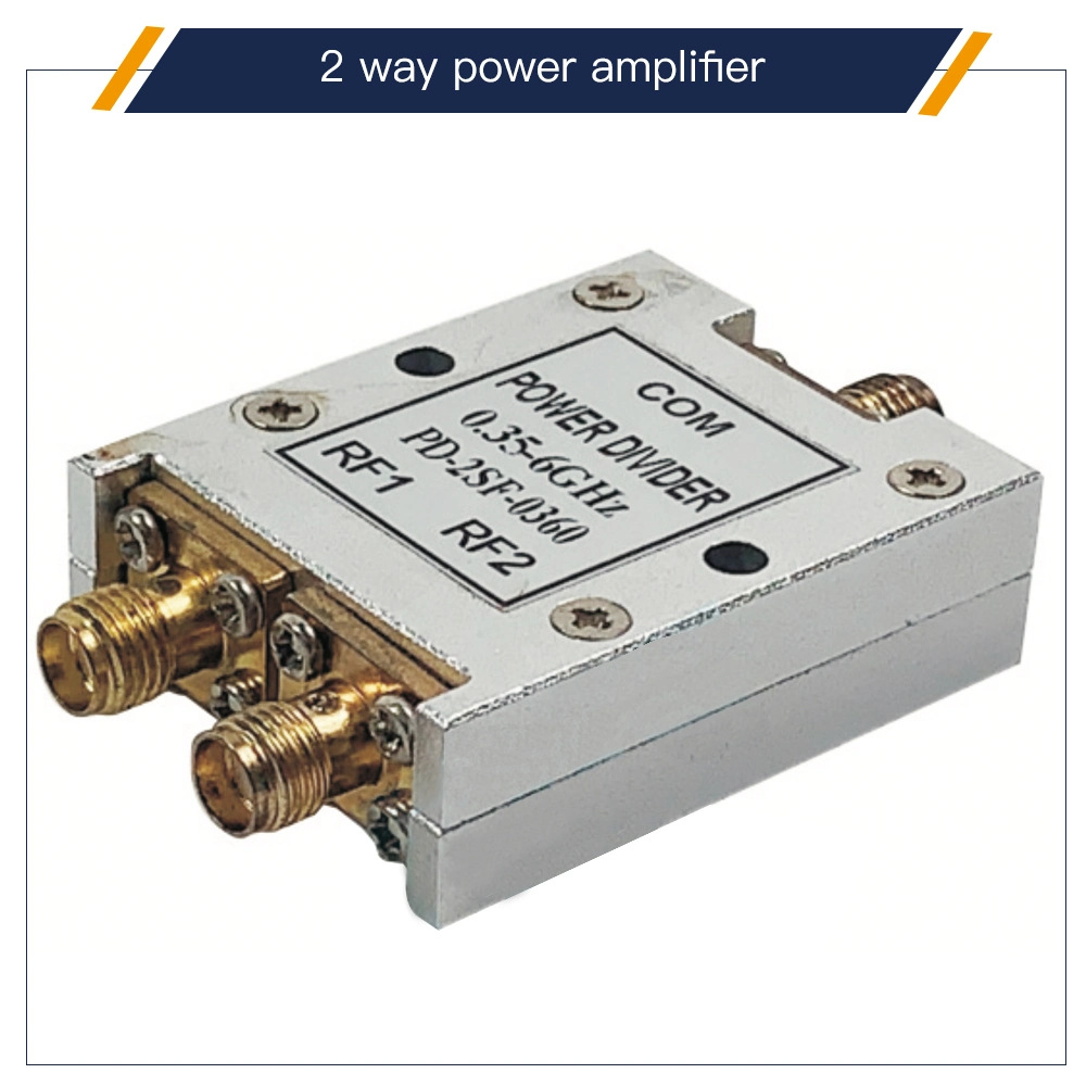 0.5GHz~6GHz 10W 2 Way RF Power Divider Power Splitter with SMA Connector