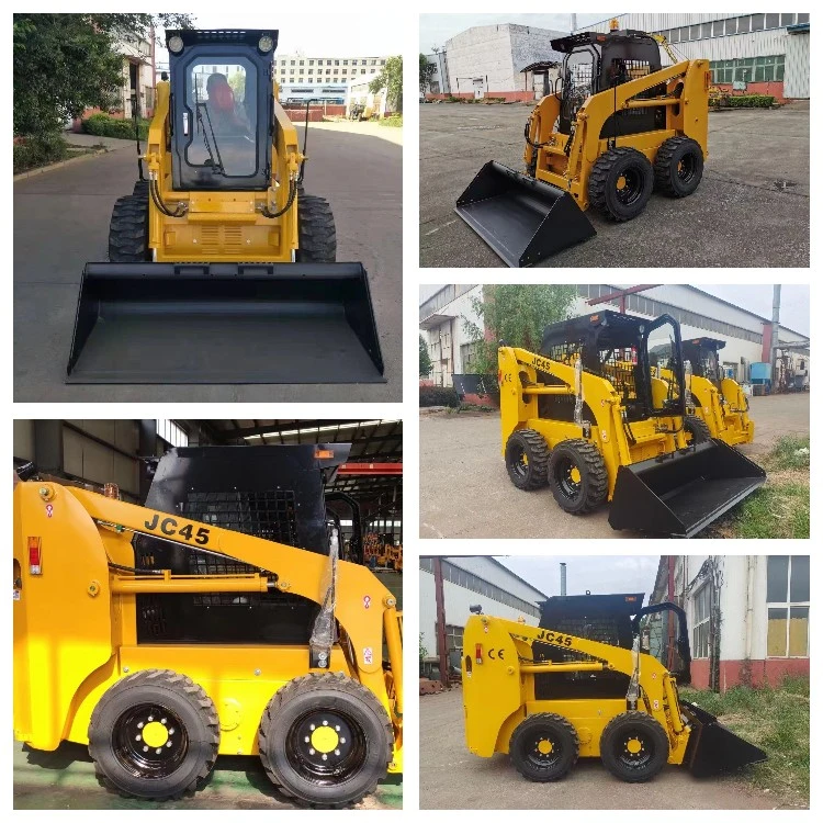 Brand-New Chinese Mini Wheel Skid Steer Loader: 5-Ton Capacity with a 3.0m3 Rock Bucket &ndash; Competitive Pricing