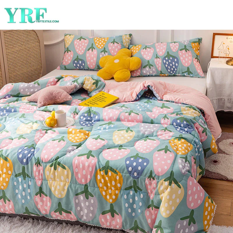 China Wholesale/Supplier All Season Soft Plush Comforter Set Quilt for Single Bed