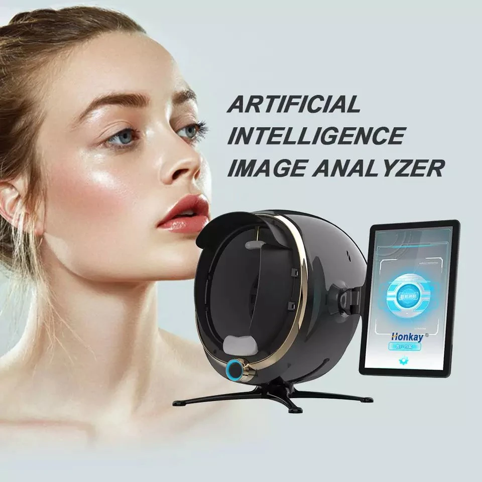 3D profesional escáner Facial Skin Analyzer Visia Análisis de la piel de la máquina con el I Pad Análisis facial la máquina