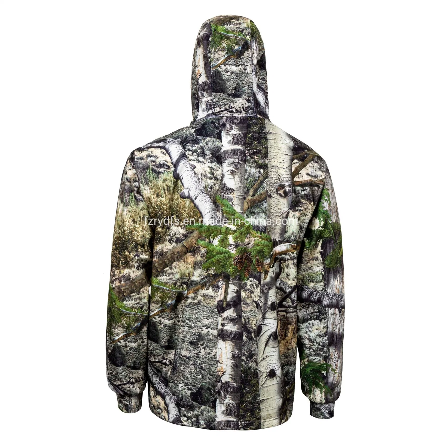 Men's Outdoor Hiking Hunting Camo Softshell Jacket