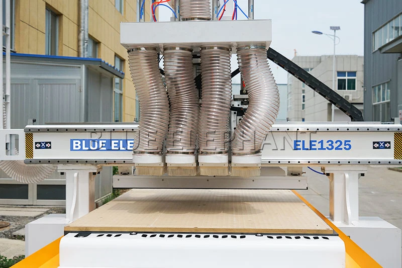 Blue Elephant CNC Professional 1325 Mehrspindel CNC Router für Holzmöbel Schneiden und Gravieren für Verkauf in Peru