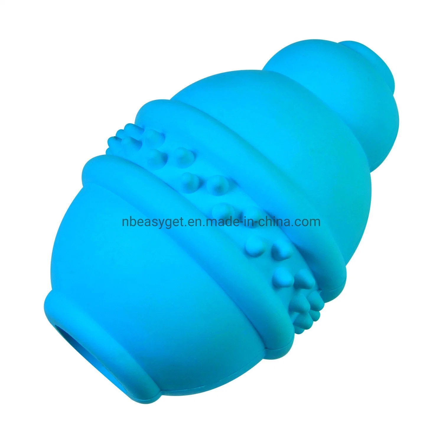 Fuite chien pot rond forme de bouteille Chew jouets teething agressif Edg12795