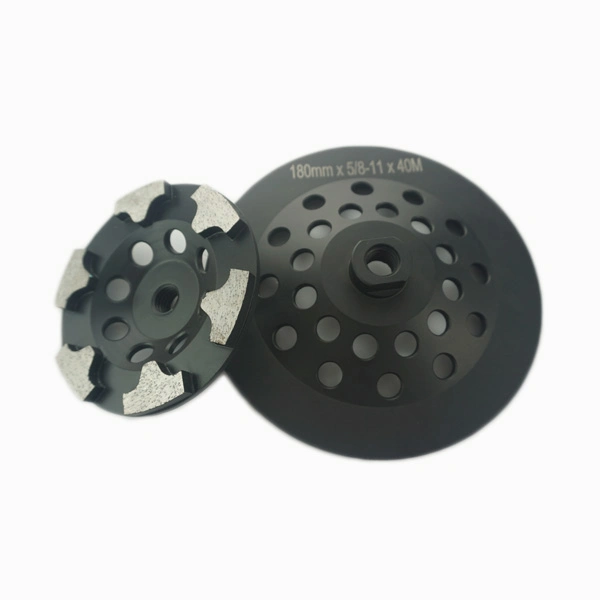 115mm T Segment Concrete Grinding Diamond Cup Wheel