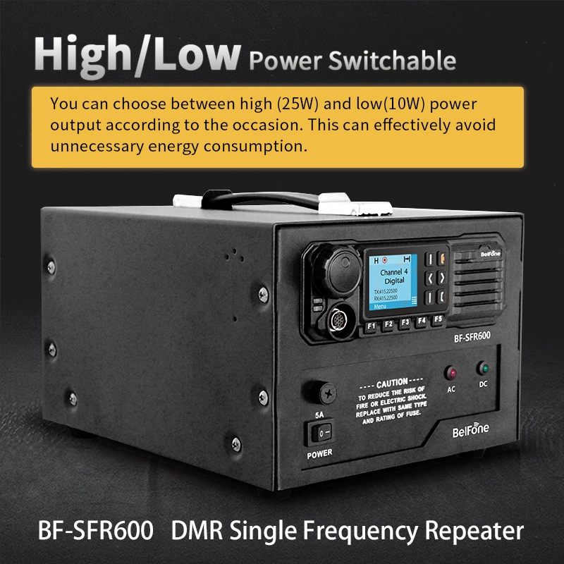 Belfone Single Frequency Repeater Bf-Sfr600 Mobile Station