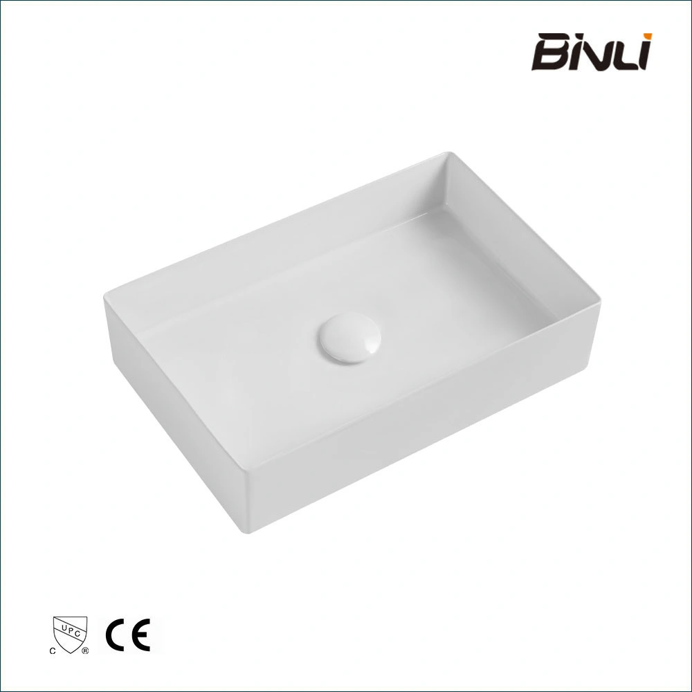 Bathroom Washbasin Modern Bathroom Vessel Sink Countertop Porcelain Lavabo Washbasin Ceramic Counter Table Top Art Hand Wash Basin