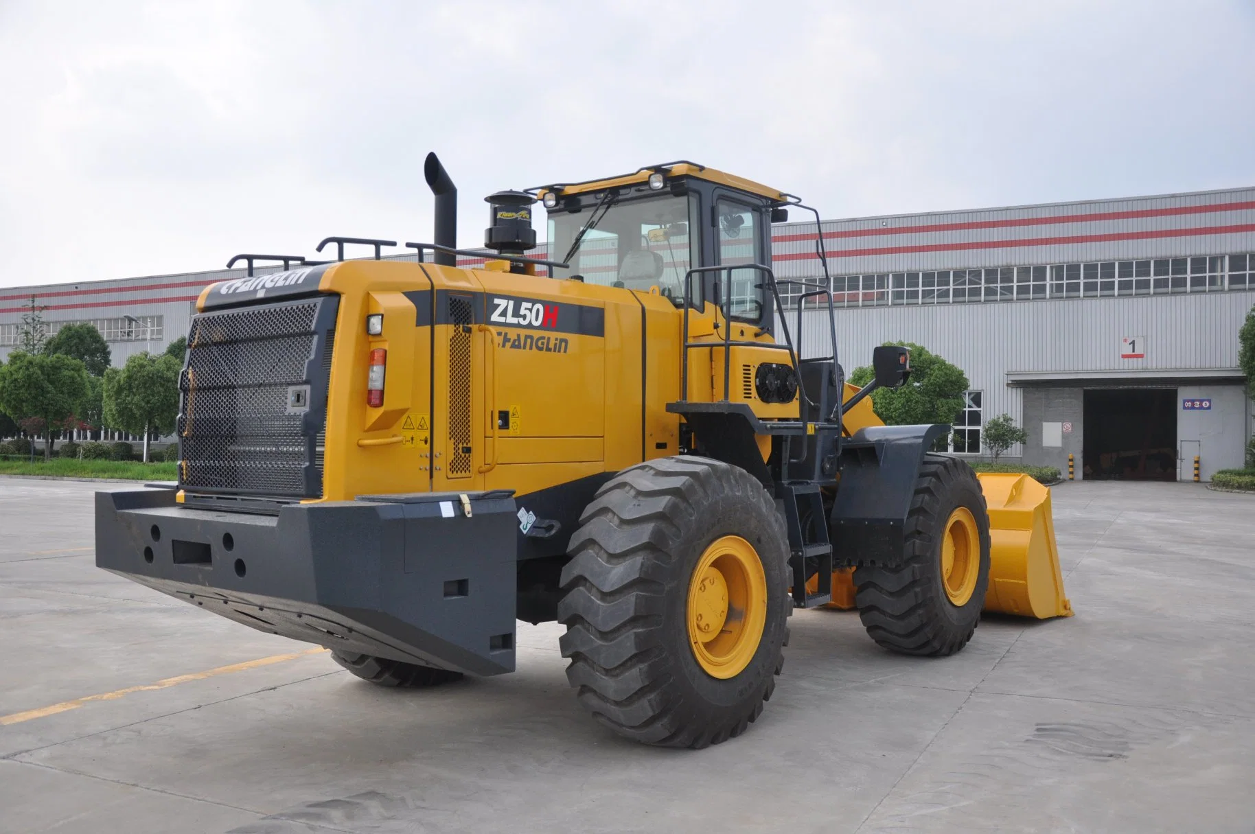 Changlin Official Zl50h Heavy Load 5ton Wheel Front End Loader with Bucket