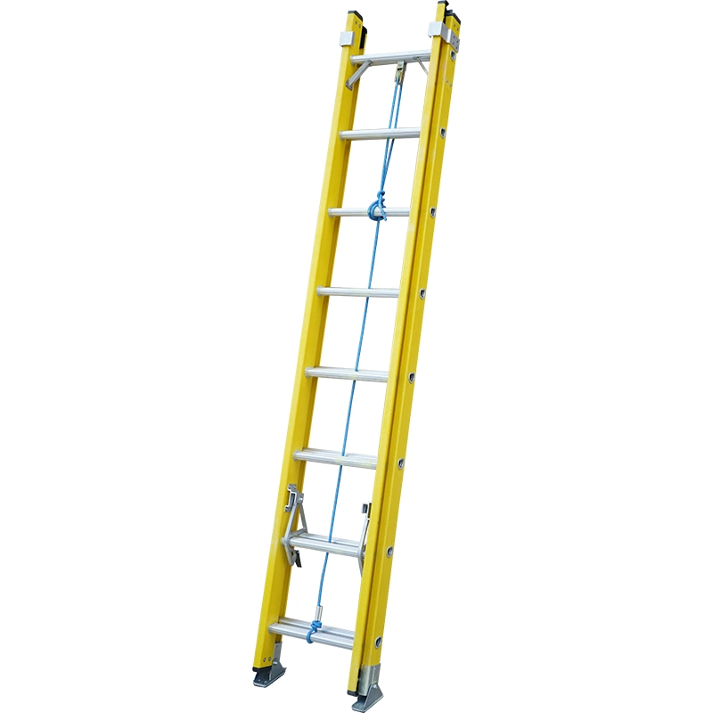 Electricity Company Popular 8m Fiberglass Fully Insulation Step Ladder