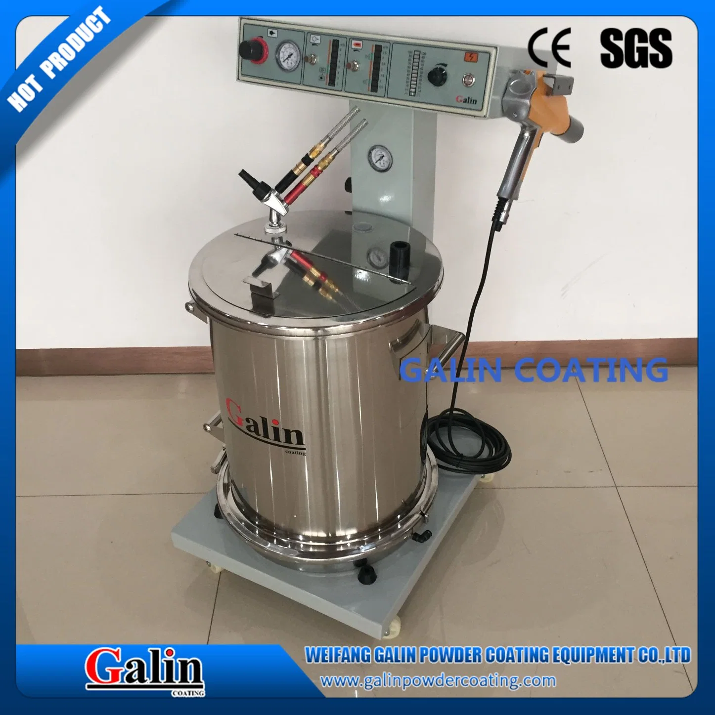 Galin Electrostatic Spray Powder Coating/Paint/Hand-Held Equipment