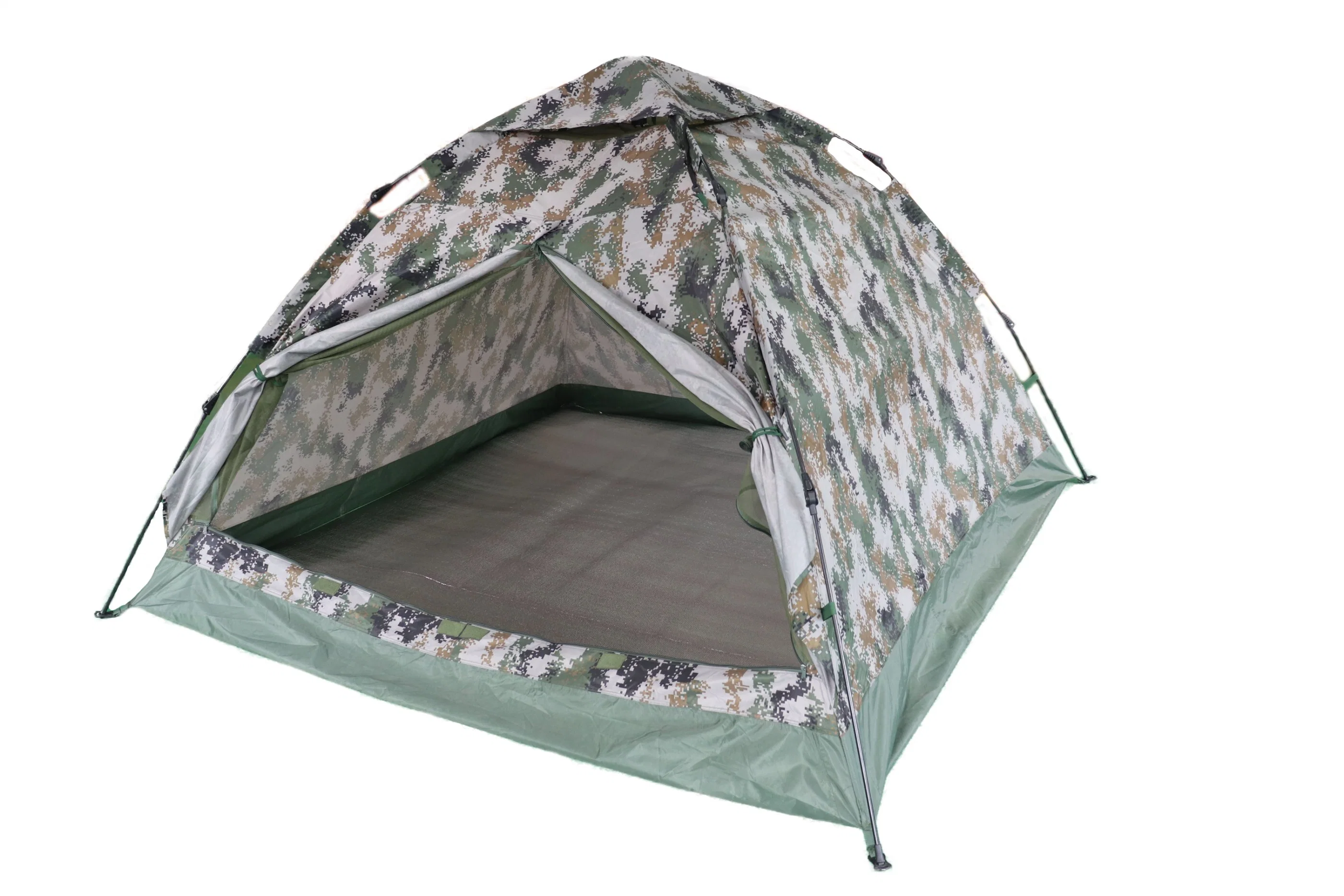 2mx2m Wasserdicht Tragbares faltbares Wanderzelt/ robustes Zelt für Camping