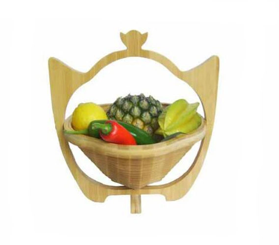 Panier de fruits en bambou naturel neuf OEM