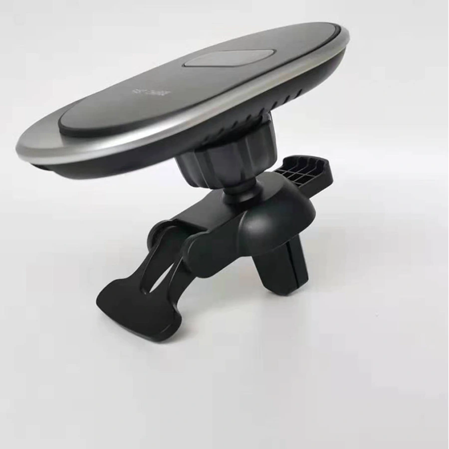 on-Board Magnetic Cell Phone Stand for Wireless Charging