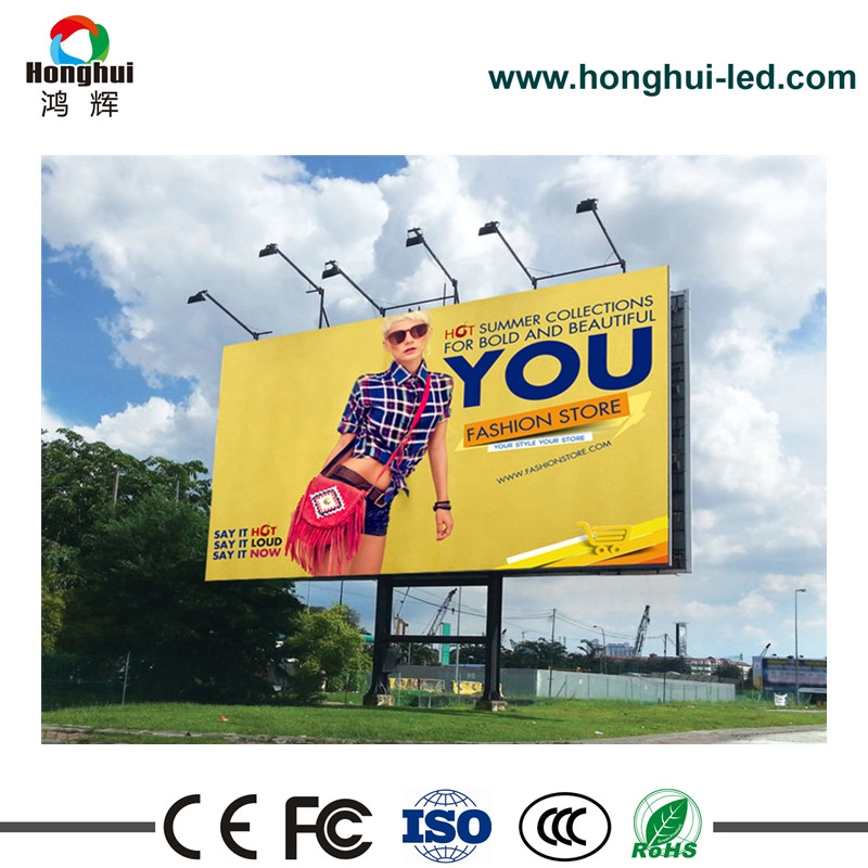 Outdoor Waterproof Fixed Installation HD P8 LED Screen for Sale