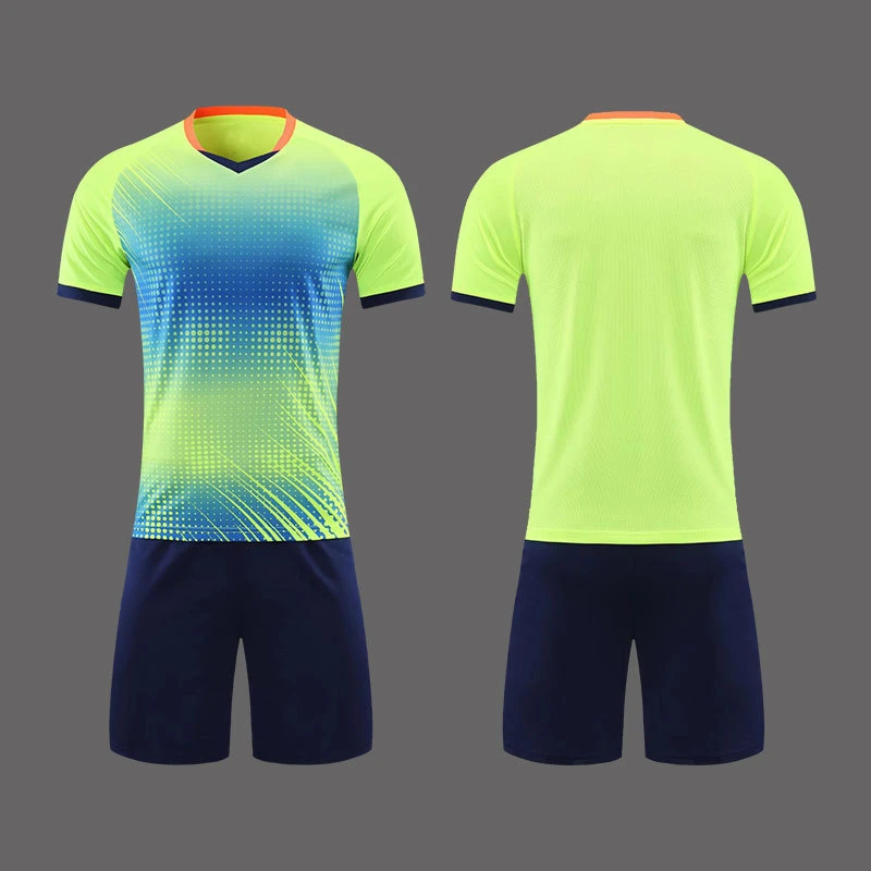 Wholesale/Supplier Soccer T-Shirts Polyester Sports Wear Suit High quality/High cost performance  Football Jersey