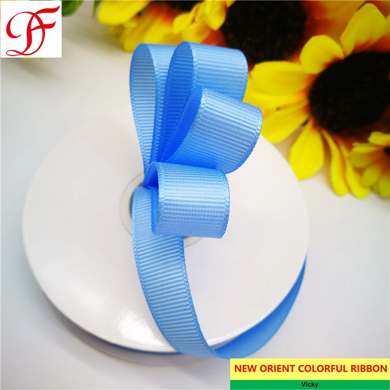 Factory Export Wholesale Grosgrain Ribbon Satin Double/Single Face Sheer Organza Taffeta Metallic Bakers Twine Bow Crafts for Gift Box/Underwear/Garments