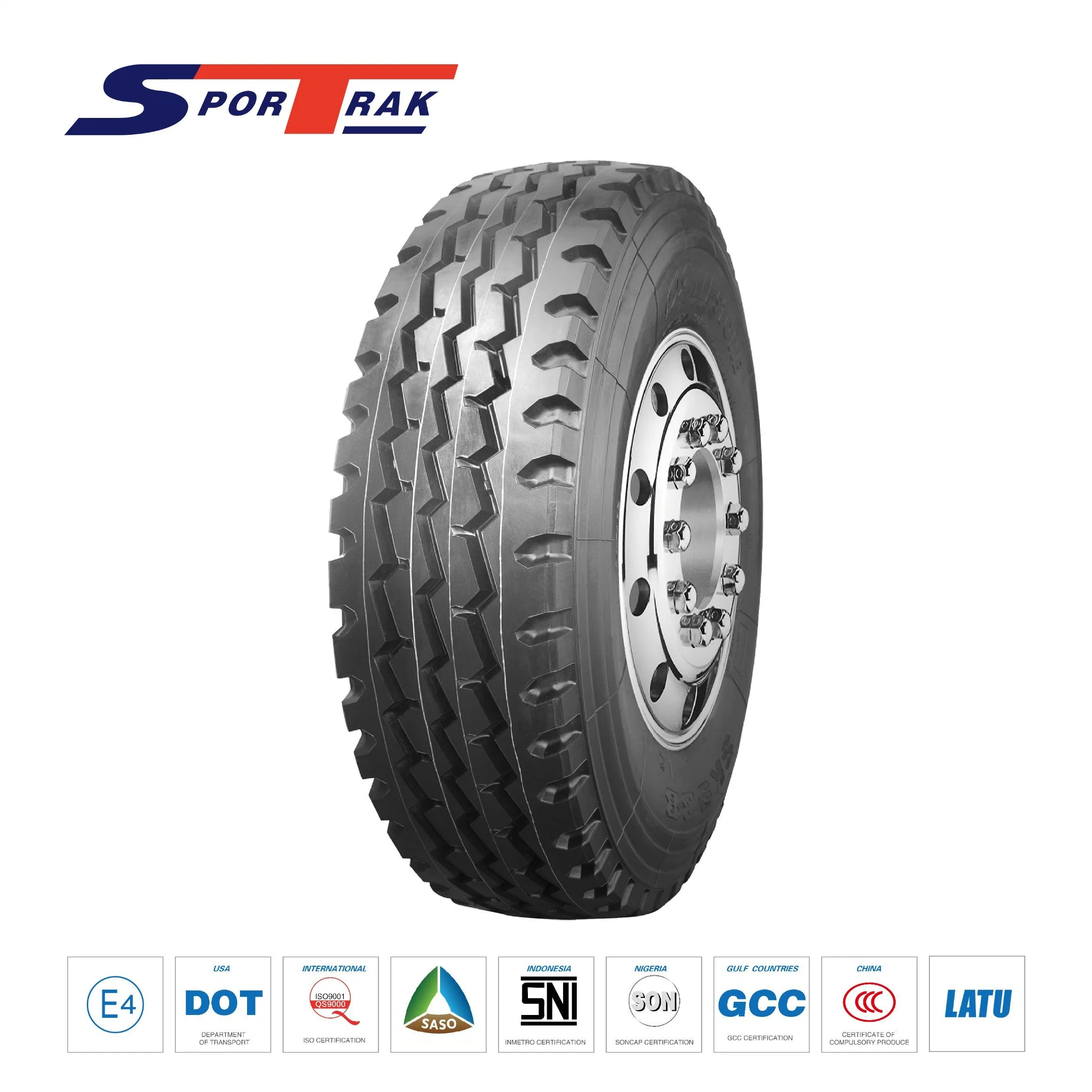 8.25r20-16pr SP901 bonne traction SporTrak pneus radiaux pour camions/bus pour tous Roues